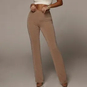 High Waist Wide Leg Pants