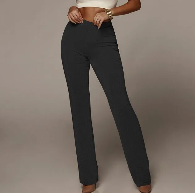 High Waist Wide Leg Pants