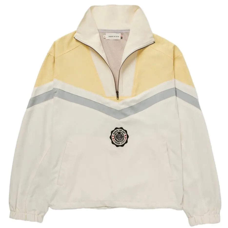 Honor The Gift A-Spring Brushed Poly Track Anorak Bone