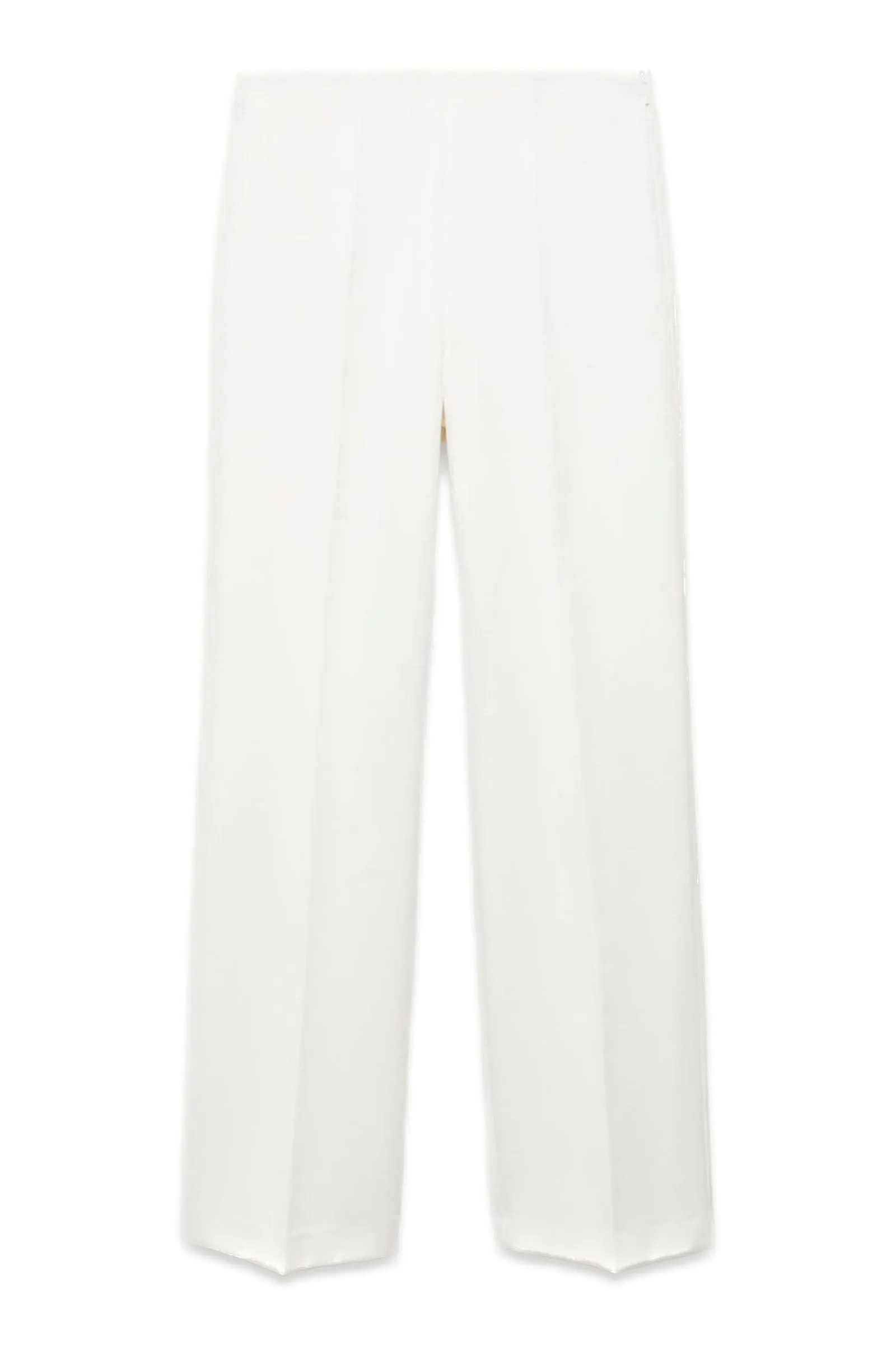 Iguana Wide Leg Suit Trousers, White