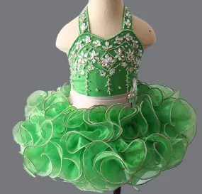 Infant/toddler/baby/children/kids Girl's Pageant evening/prom/ball Dress 1-4T G073-5