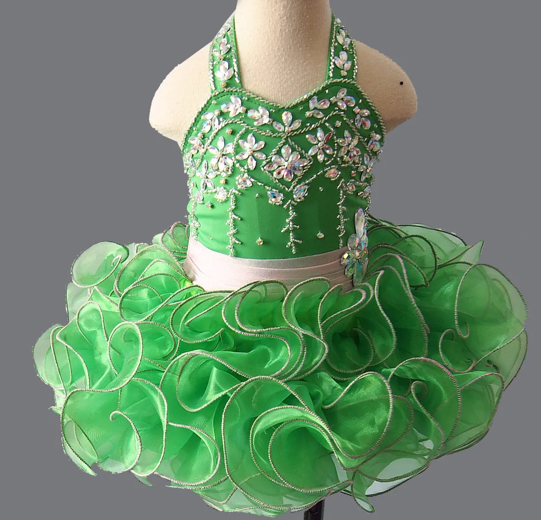 Infant/toddler/baby/children/kids Girl's Pageant evening/prom/ball Dress 1-4T G073-5