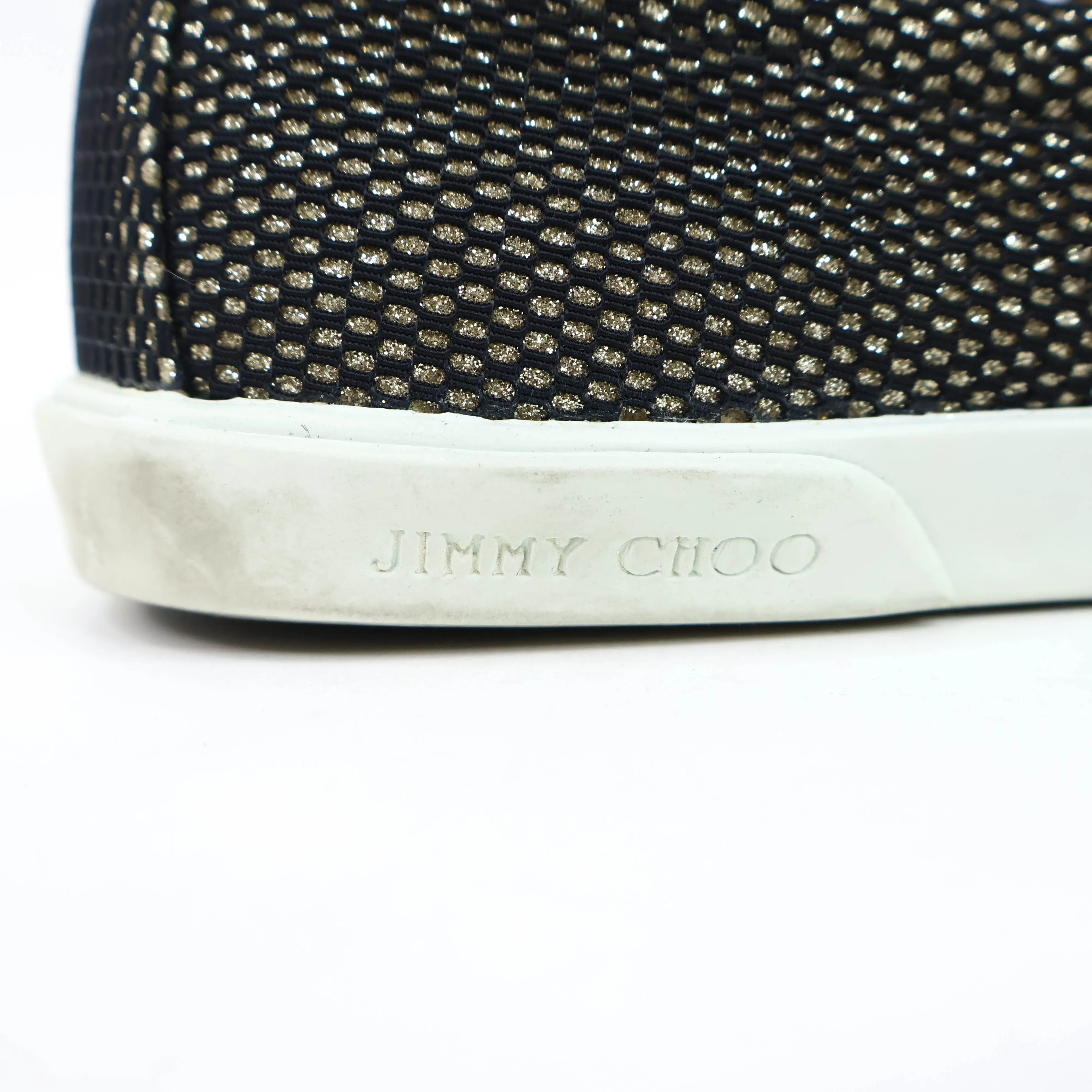 Jimmy Choo Sneakers Slip-On Black 40.5