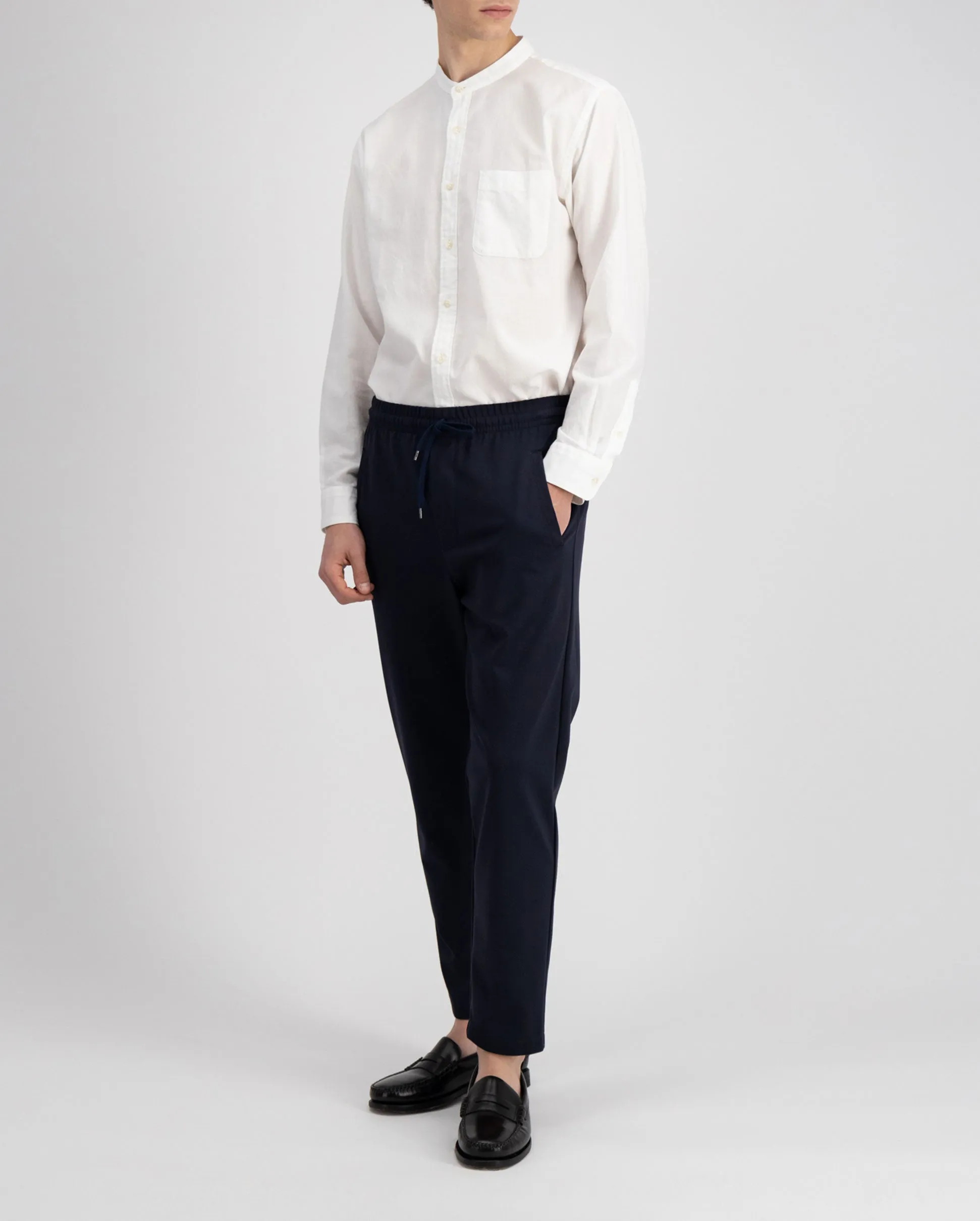 JOGGING TROUSERS TECHNO VISCOSE / NAVY