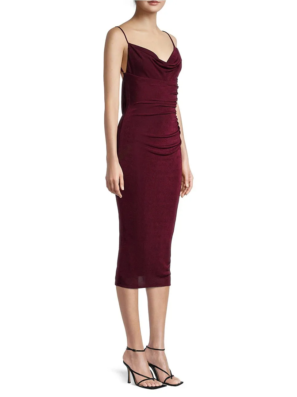 Katie May Bardot Midi Slip Dress