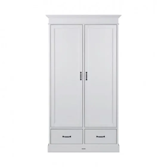 La Première II Wardrobe White 2 doors /2 drawers