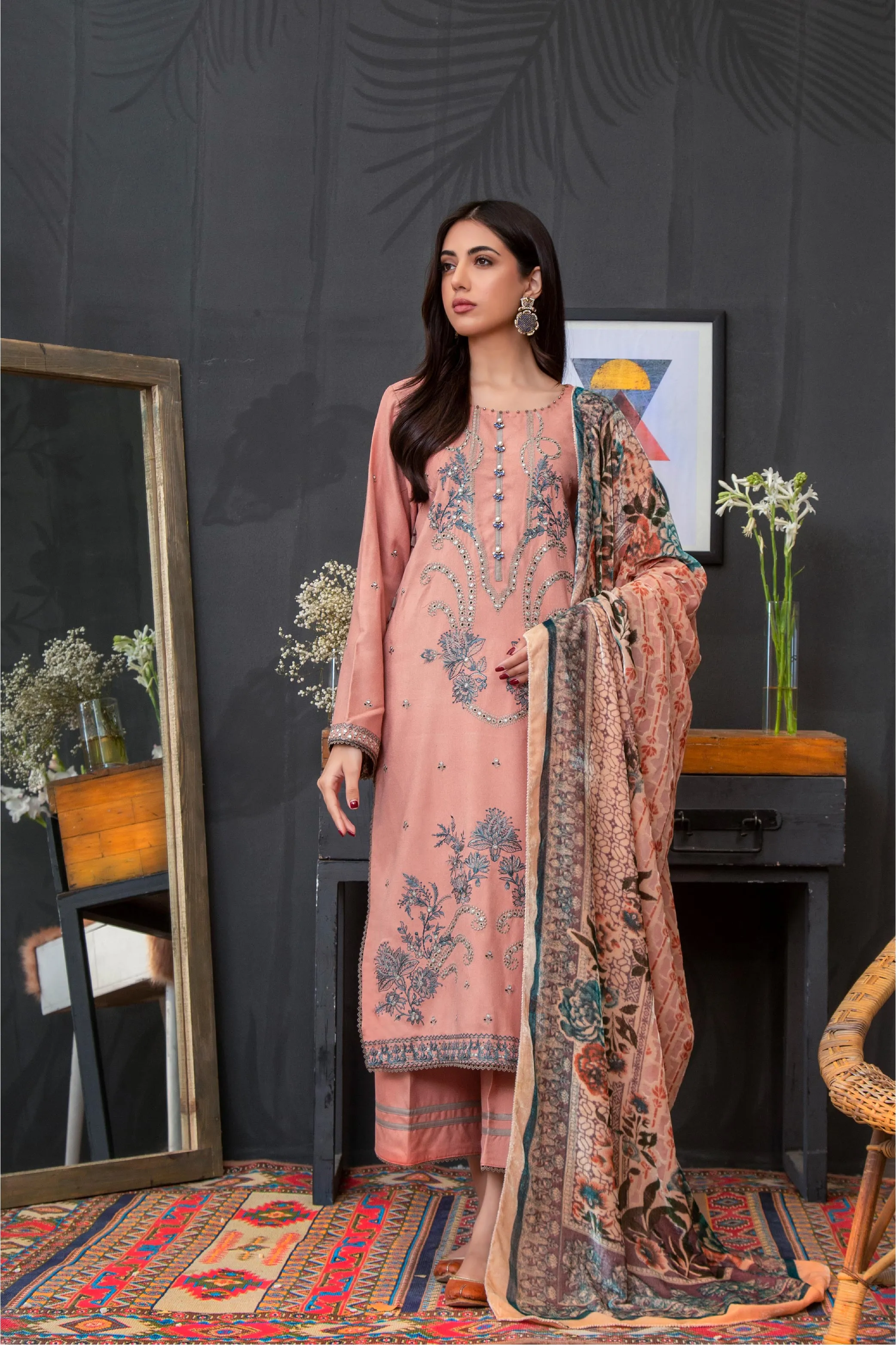 Lala Brocade Winter Collection (with Palachi Shawl) – BLAIR