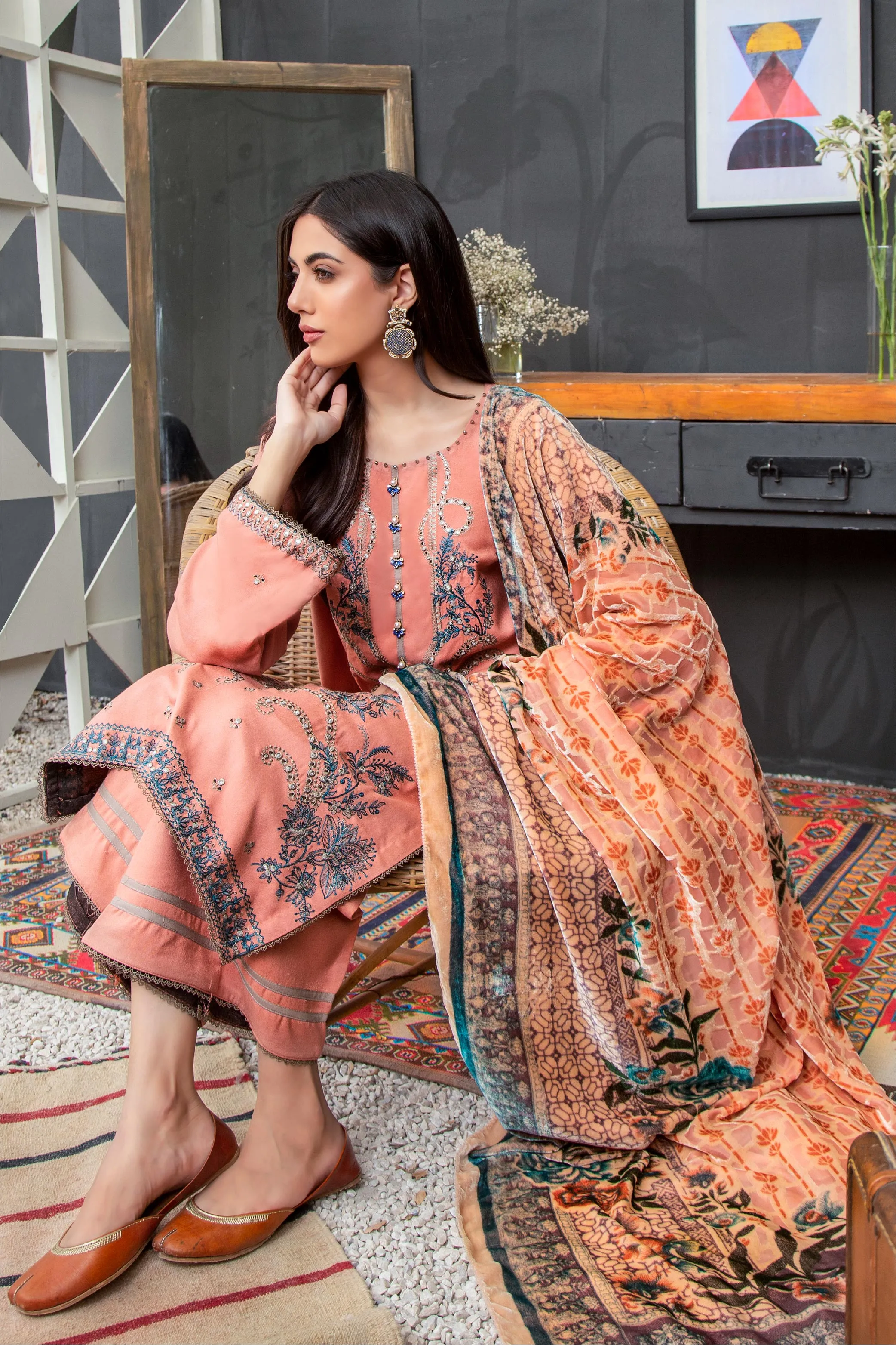 Lala Brocade Winter Collection (with Palachi Shawl) – BLAIR