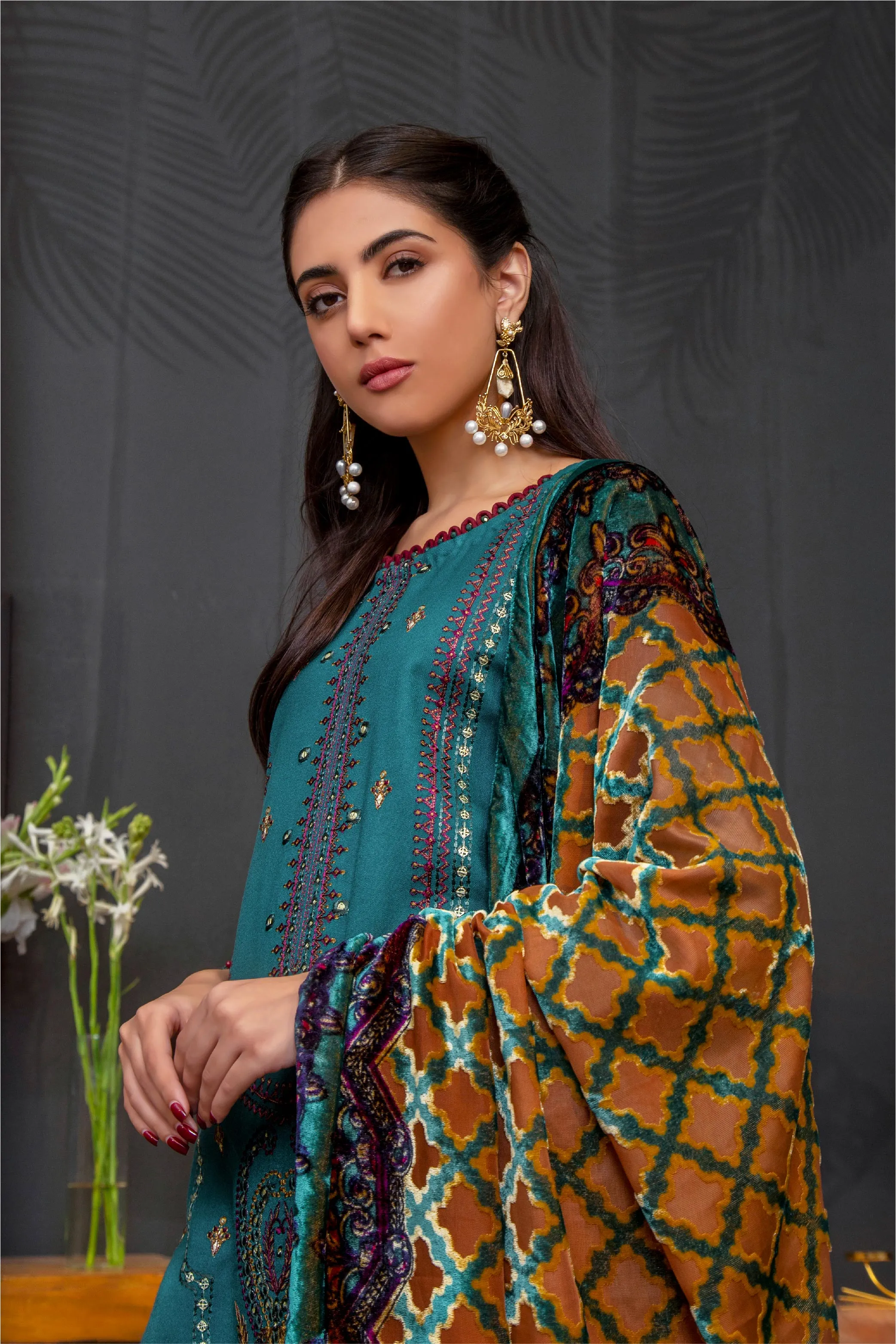 Lala Brocade Winter Collection (with Palachi Shawl) – KATE