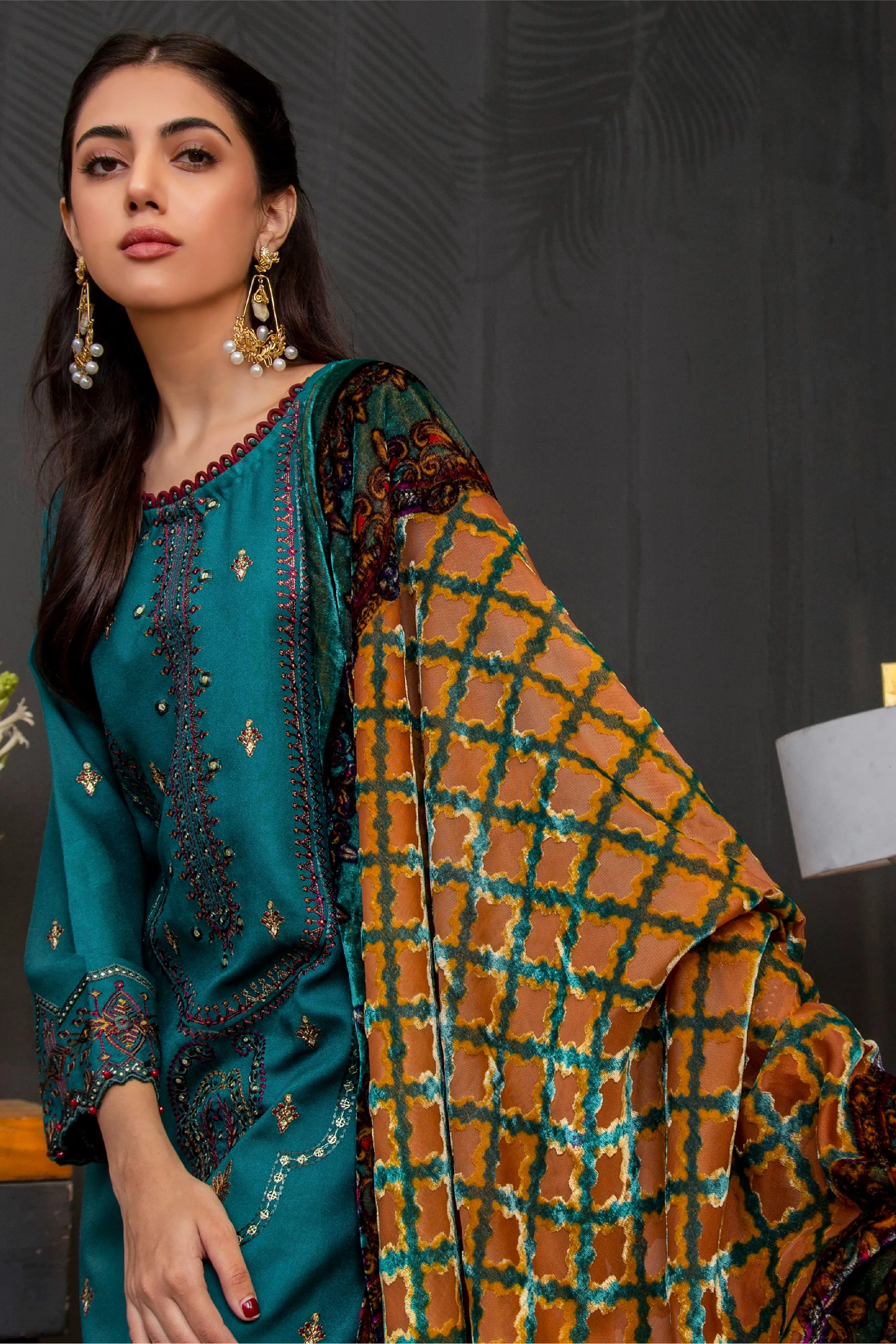 Lala Brocade Winter Collection (with Palachi Shawl) – KATE