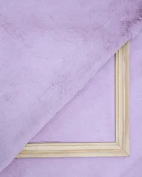 LAVENDER ARTIFICIAL FUR FABRIC