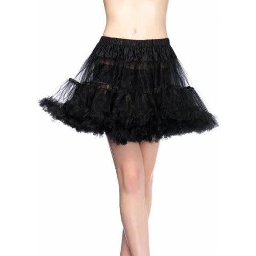 Layered Tulle Petticoat Skirt