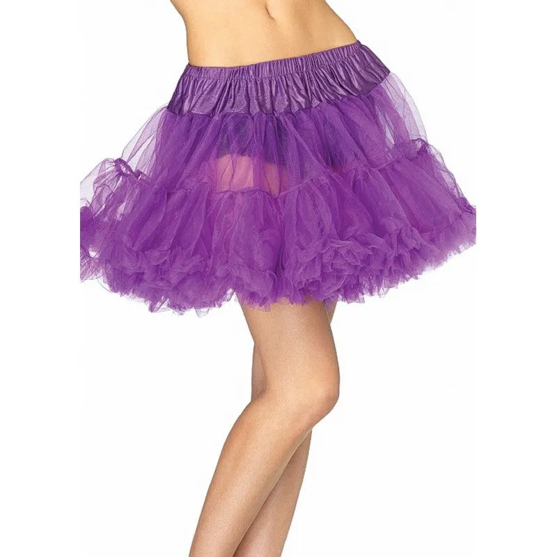 Layered Tulle Petticoat Skirt