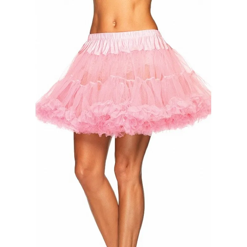 Layered Tulle Petticoat Skirt