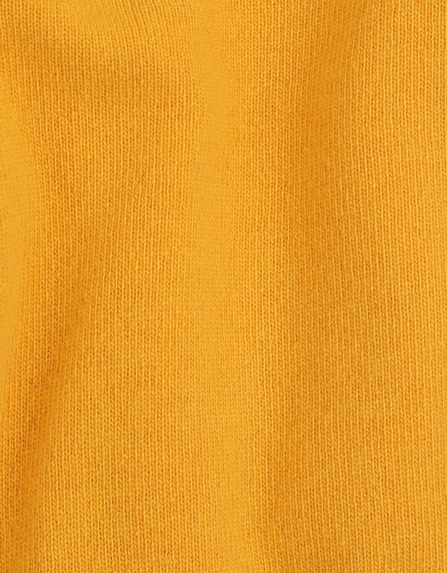 Light Merino Wool Crew - Burned Yellow