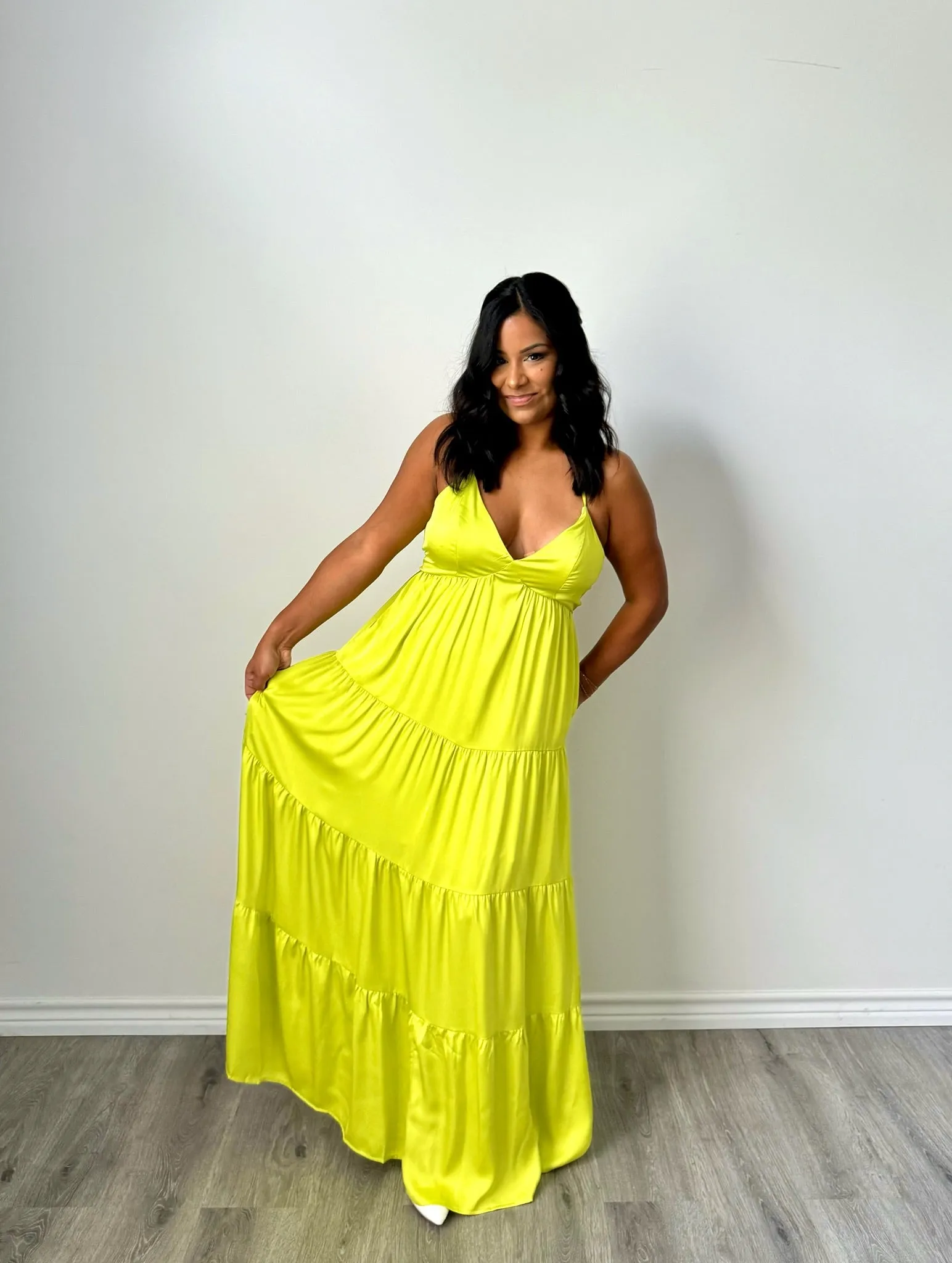 Lime Maxi Dress