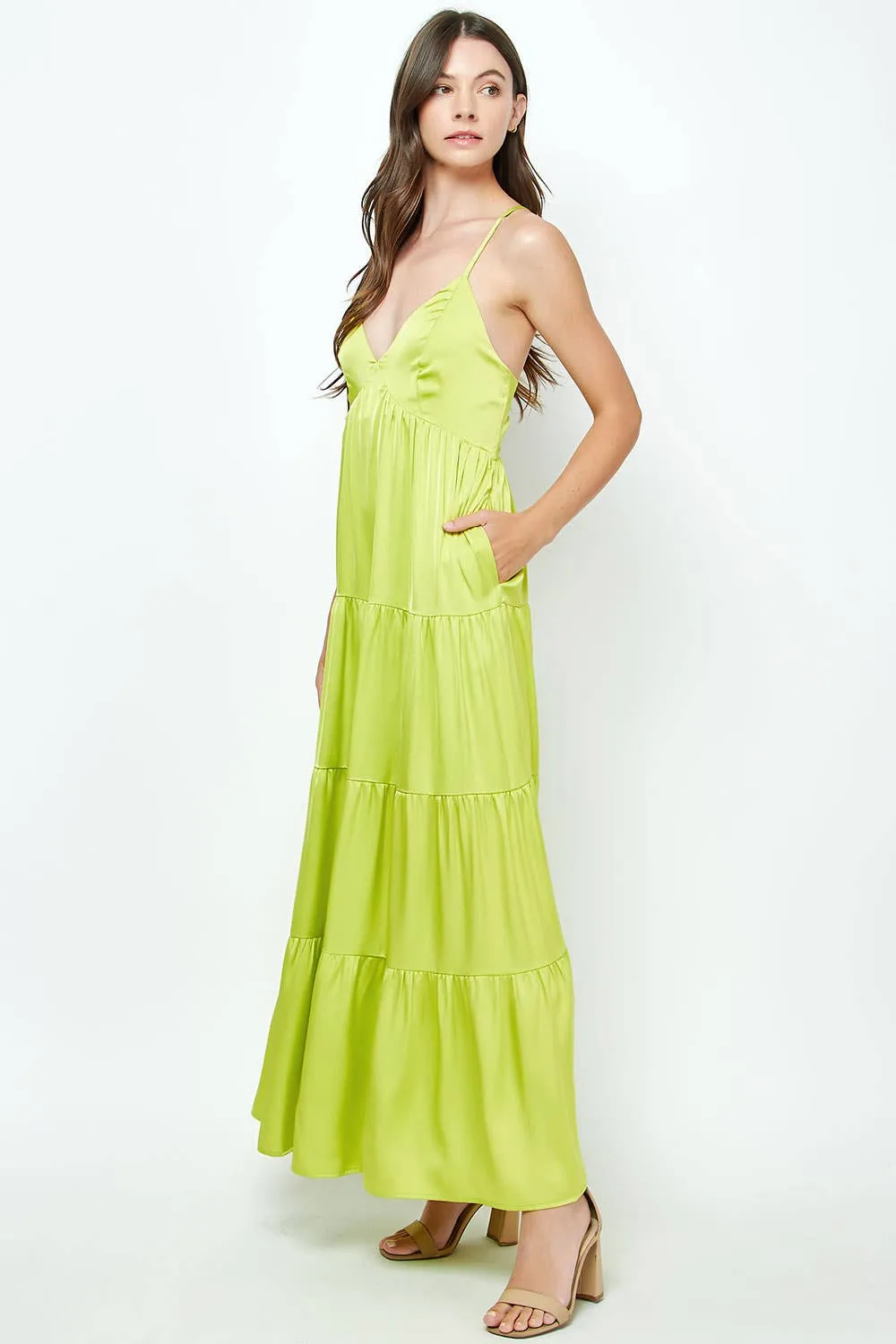 Lime Maxi Dress