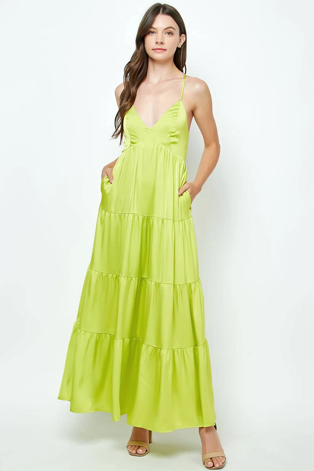 Lime Maxi Dress