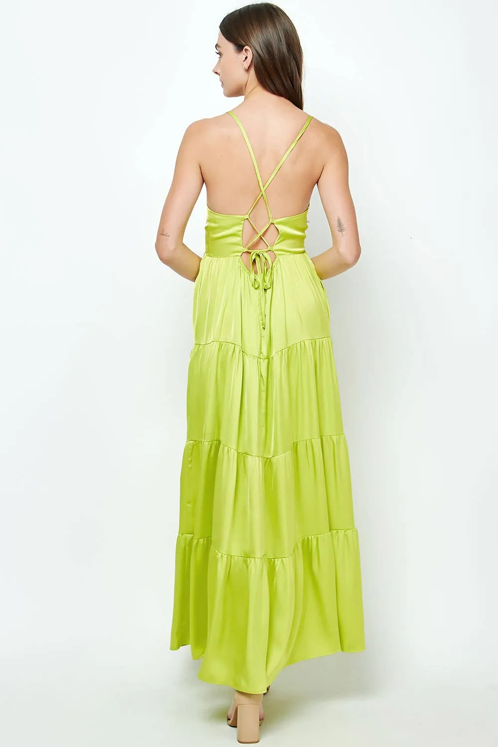 Lime Maxi Dress