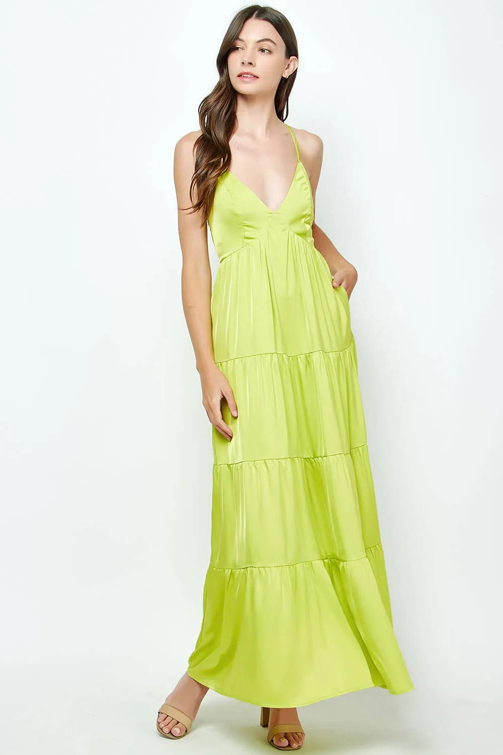 Lime Maxi Dress