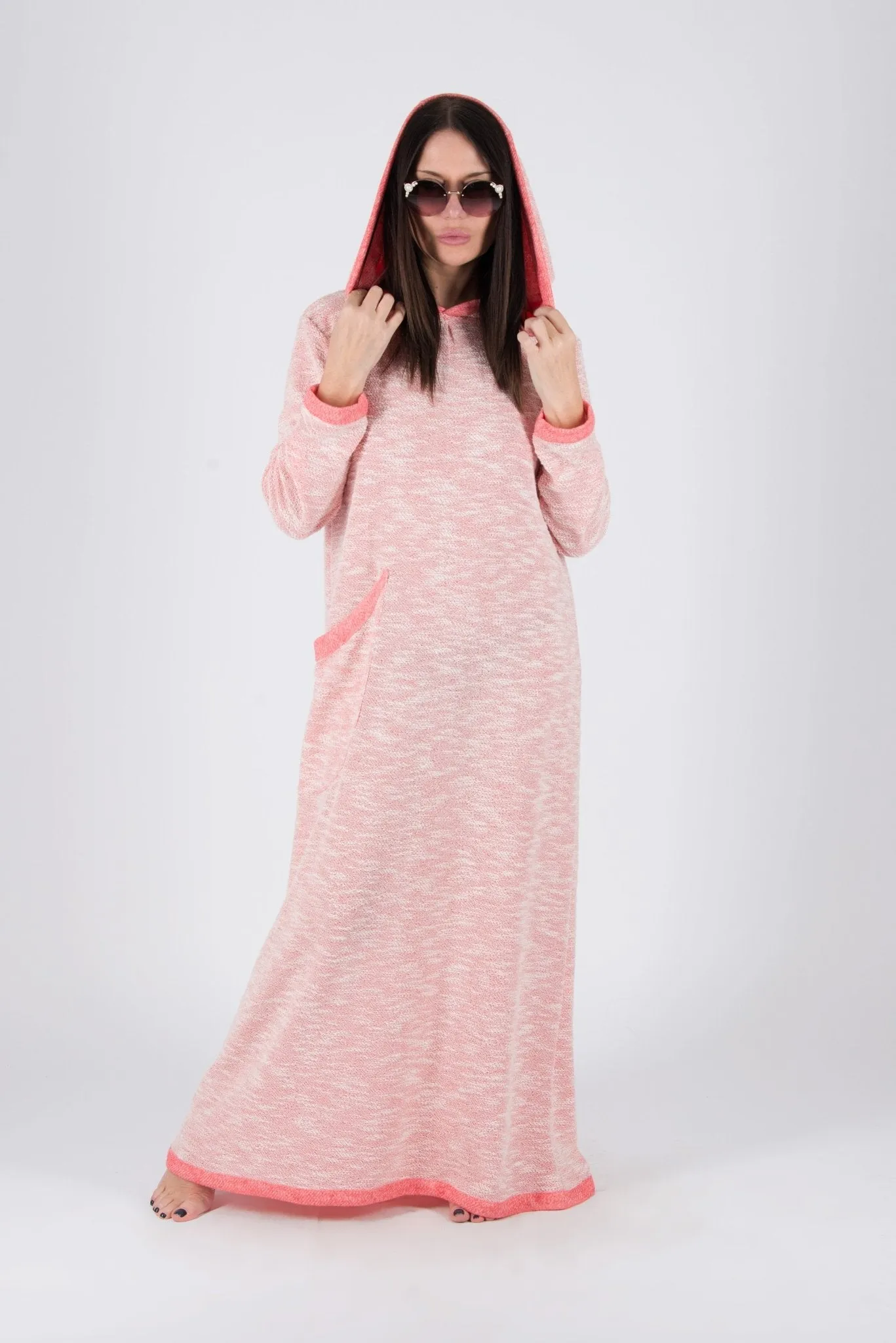 LINDA Long Hooded Dress ON SALE