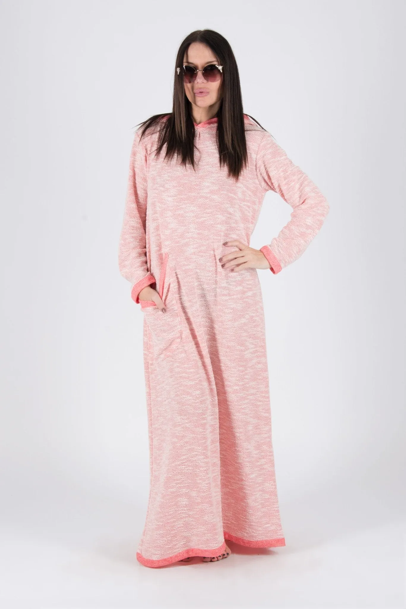 LINDA Long Hooded Dress ON SALE