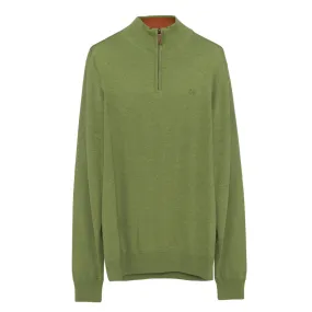 Magee - Carn Cotton 1/4 Zip, Green