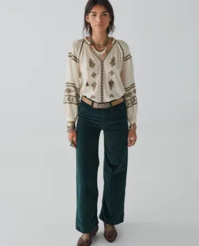 Maison Hotel Paula Cottage Emerald Trousers