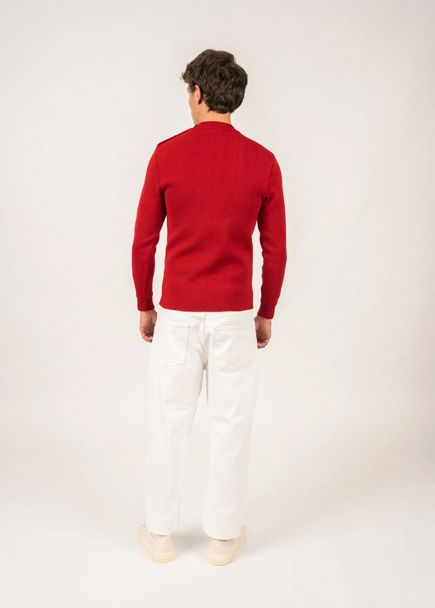 Matelot authentic sailor jumper - slim fit, in pure new wool (MEDOC)