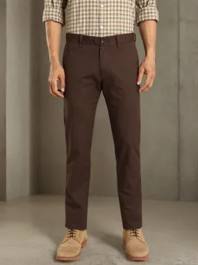 Men Brooklyn Fit Cotton Blend Trouser