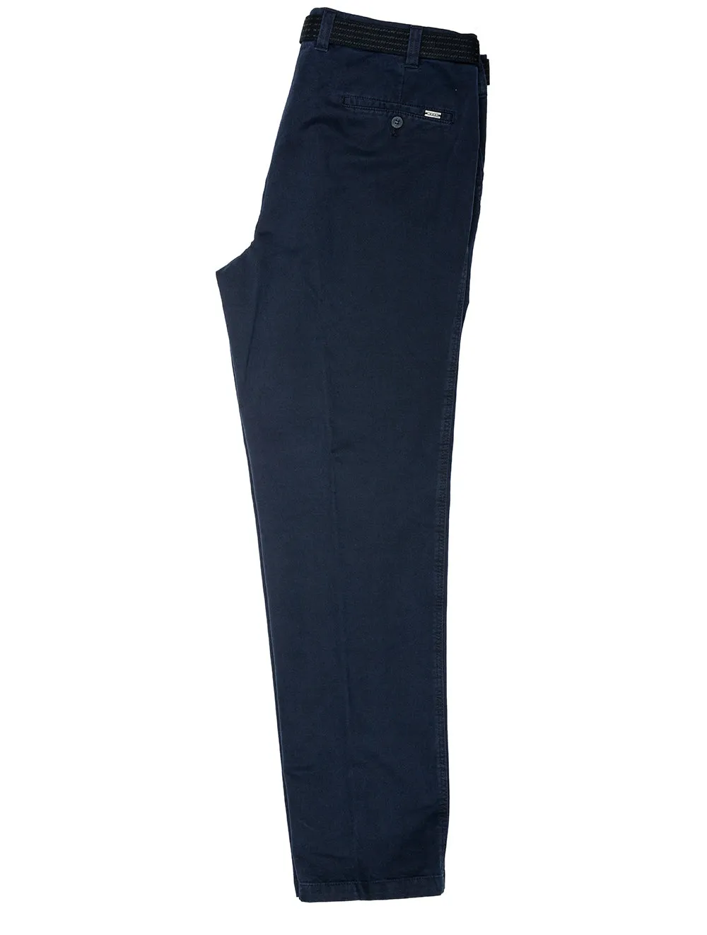 Mens Classic Cotton Trousers Blue