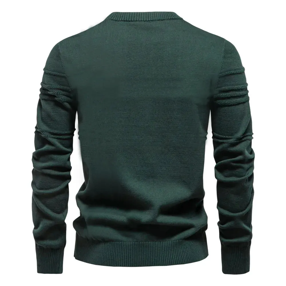 Men's plain sweater