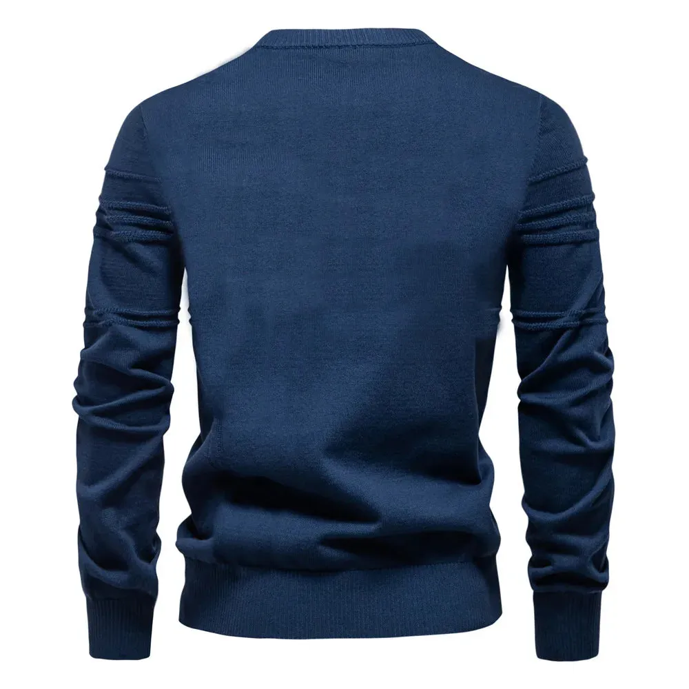 Men's plain sweater