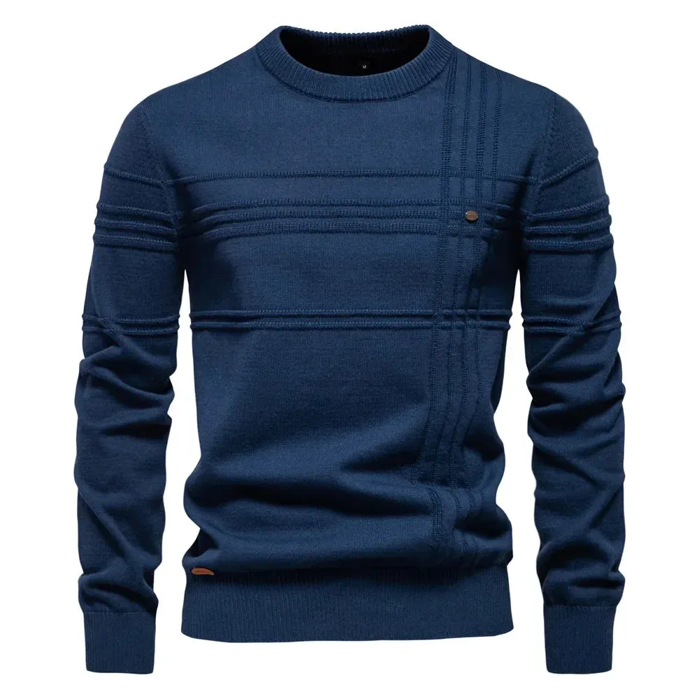 Men's plain sweater