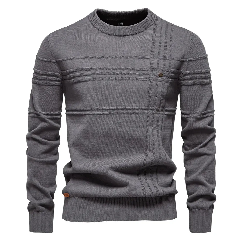 Men's plain sweater