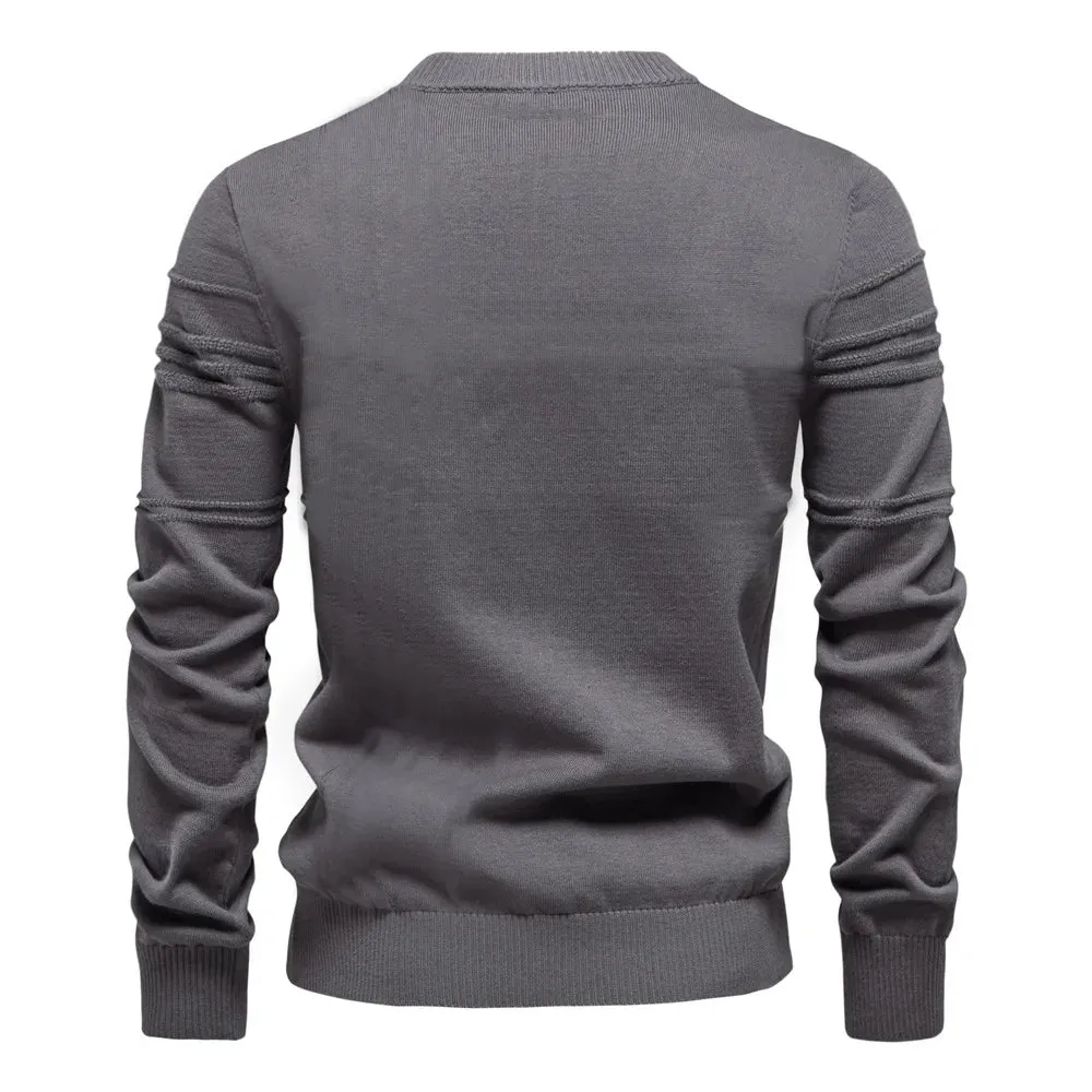 Men's plain sweater