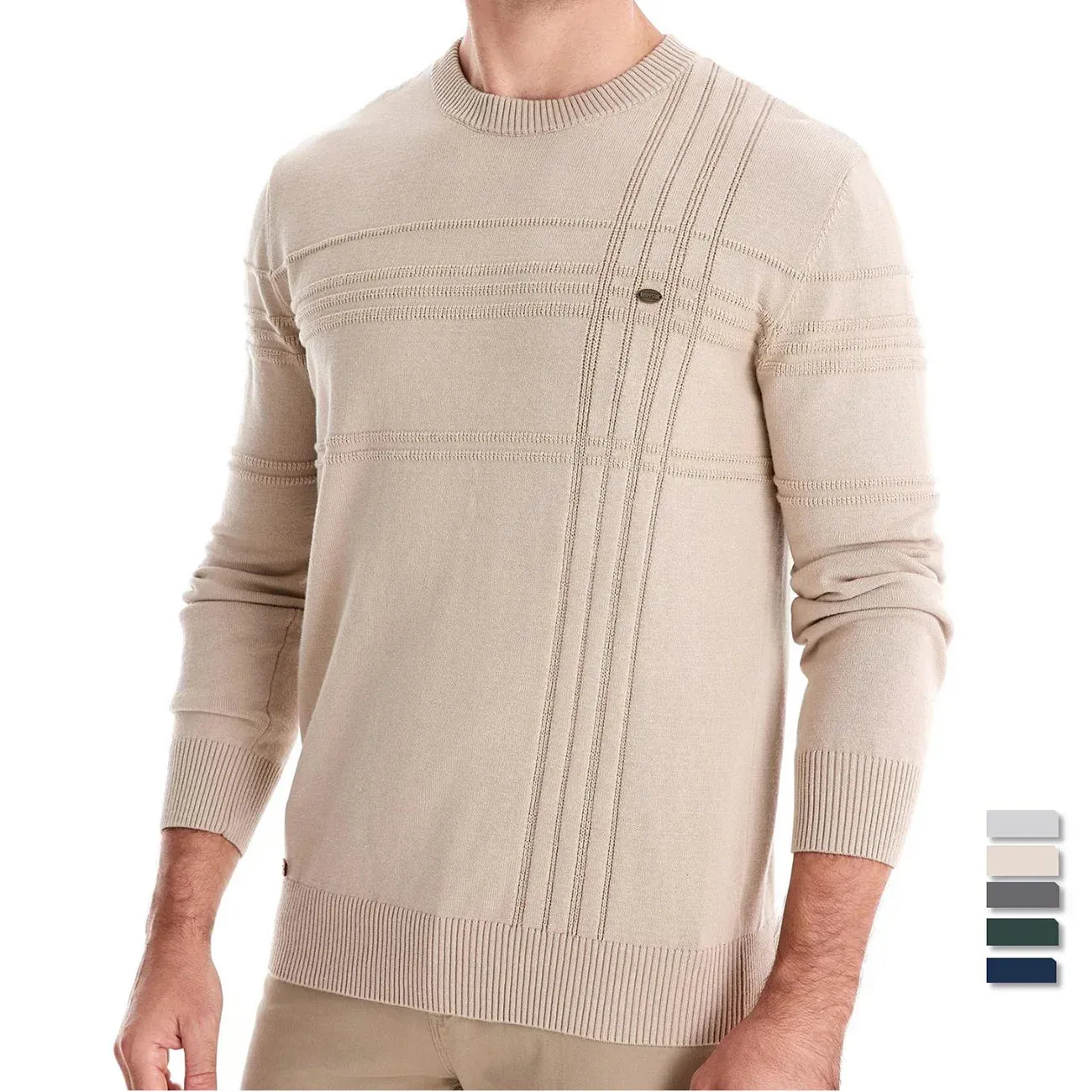 Men's plain sweater