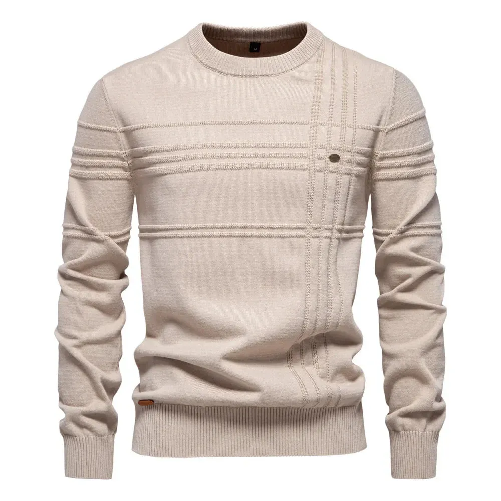 Men's plain sweater