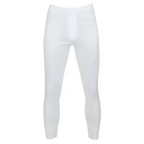 Mens Thermal Long Johns Winter Warm Thermal Underwear - 4 Colours All Sizes (XLarge, White)