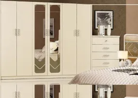 Modern 6 Door Wardrobe  Csf-A37 White