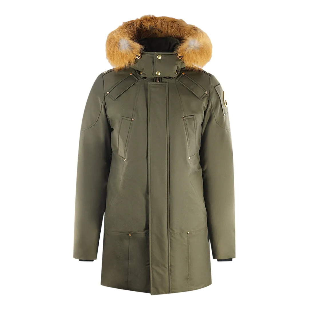 Moose Knuckles Stage Lake Green Parka Down Jacket