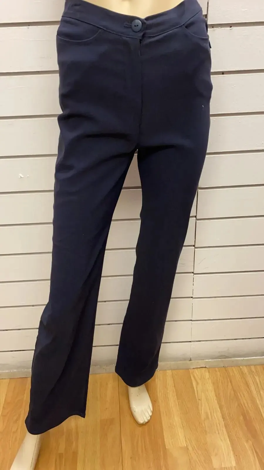 Newgo Secondary School Girls Stretch Trousers grey or navy