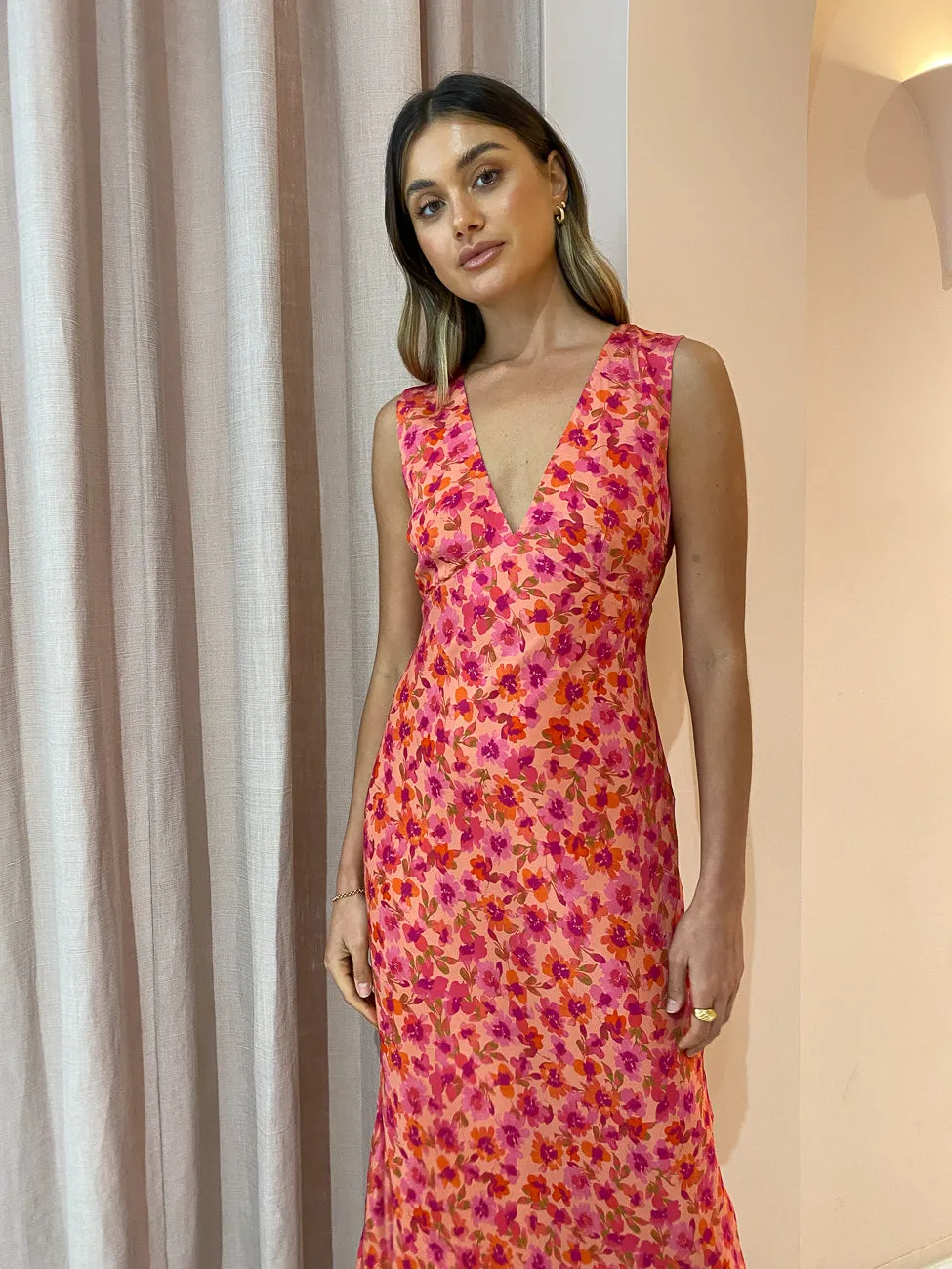 Ownley Tulip Dress in Garden Party