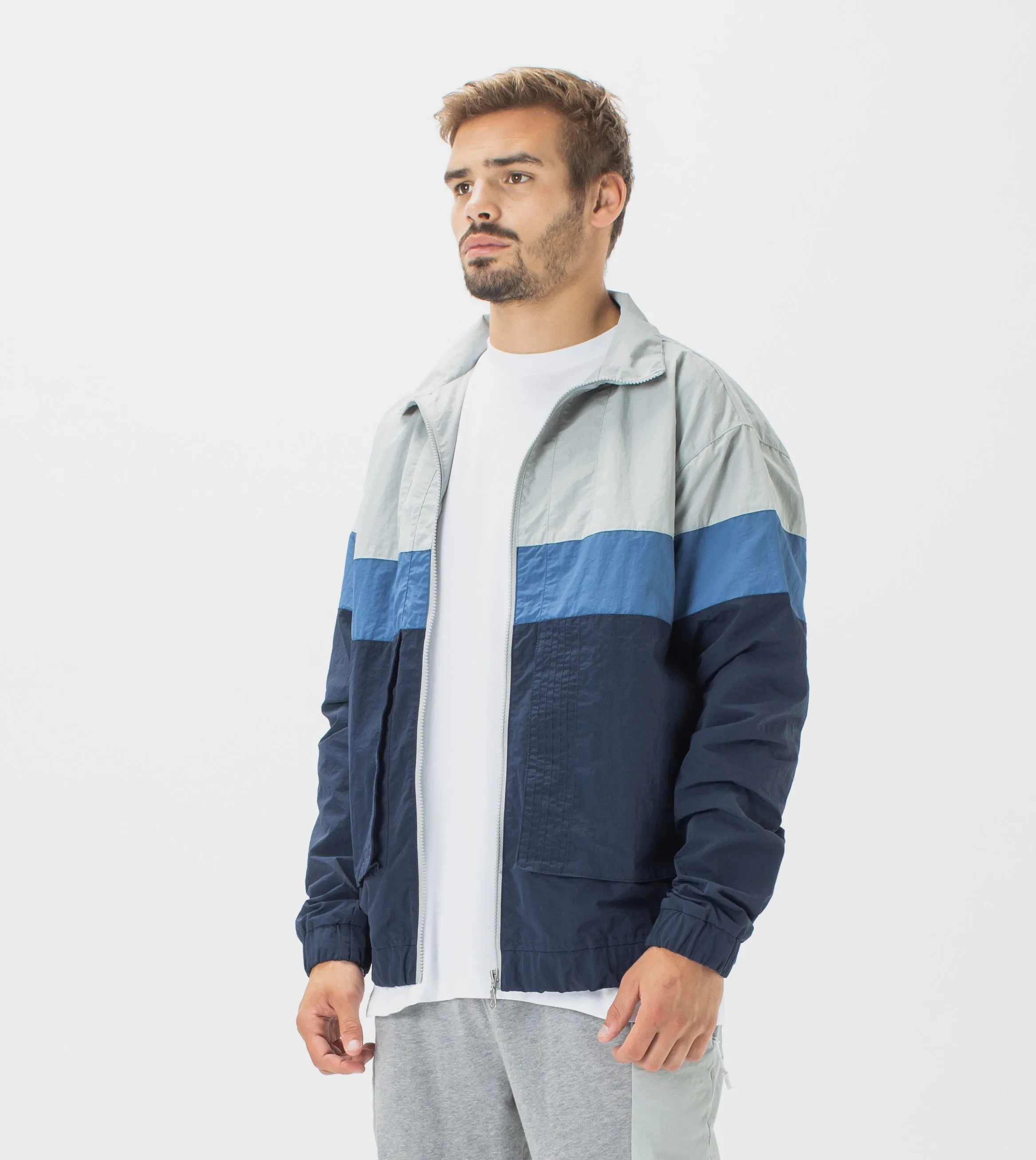 Panel Track Jacket Ash/Ice Grey