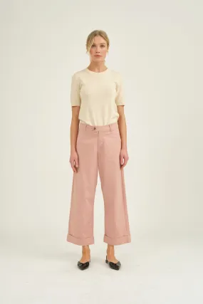 PD-Birkin Weekend Cropped Pant - English Rose