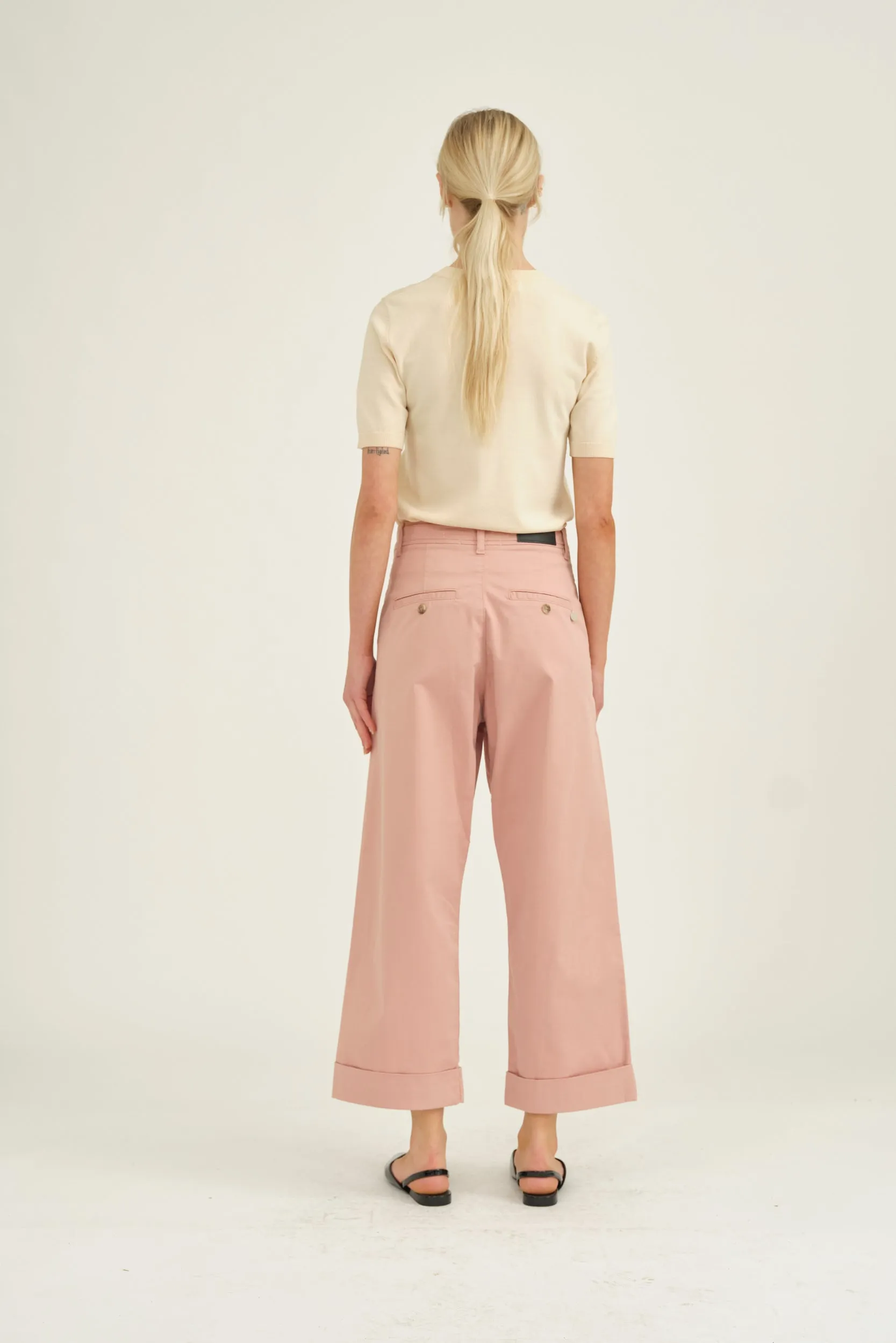 PD-Birkin Weekend Cropped Pant - English Rose