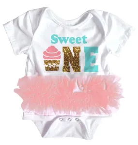 Popatu Baby Tutu Bodysuit Sweet One