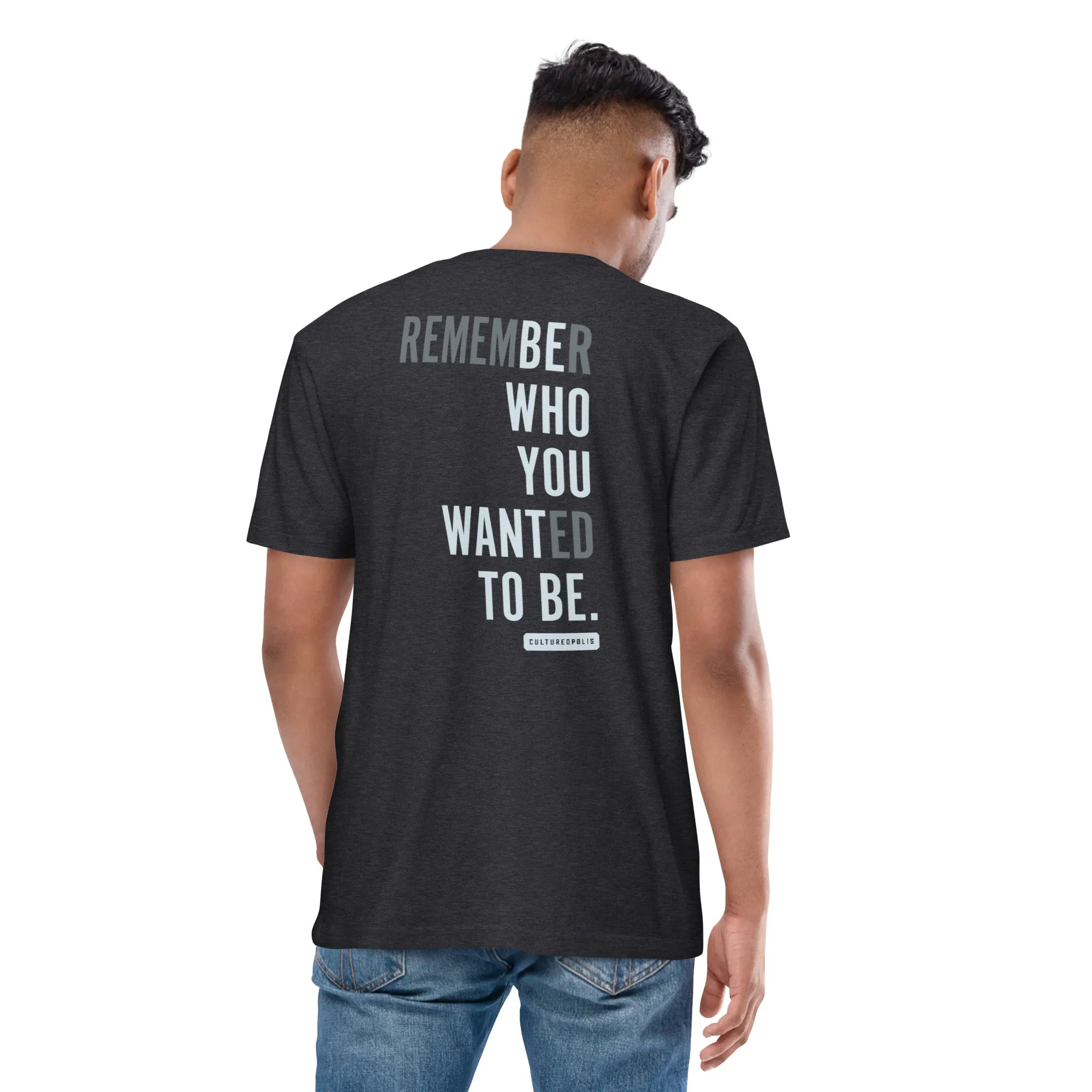 Premium Heavyweight T-Shirt – Be Who You Want to Be