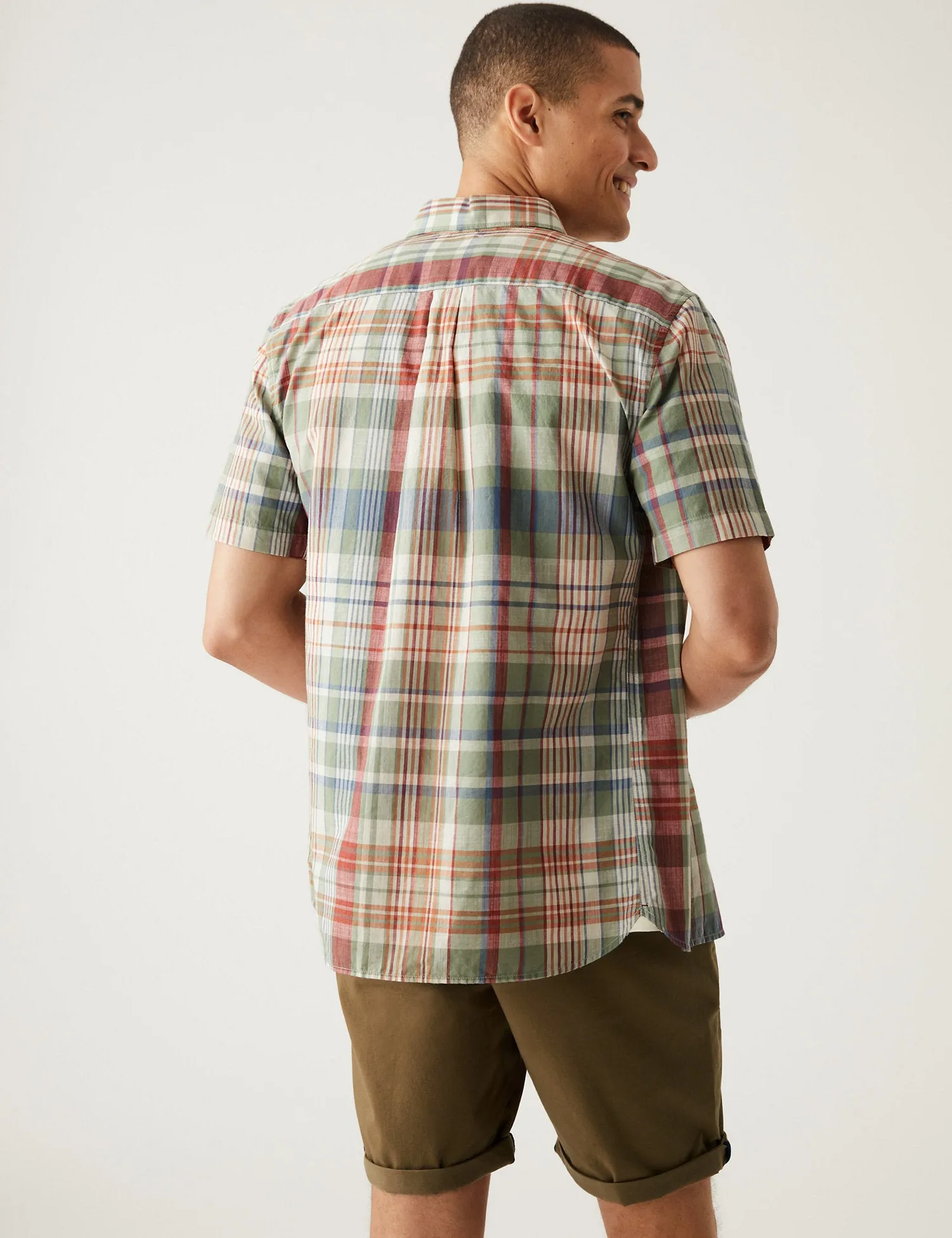 Pure Cotton Check Shirt