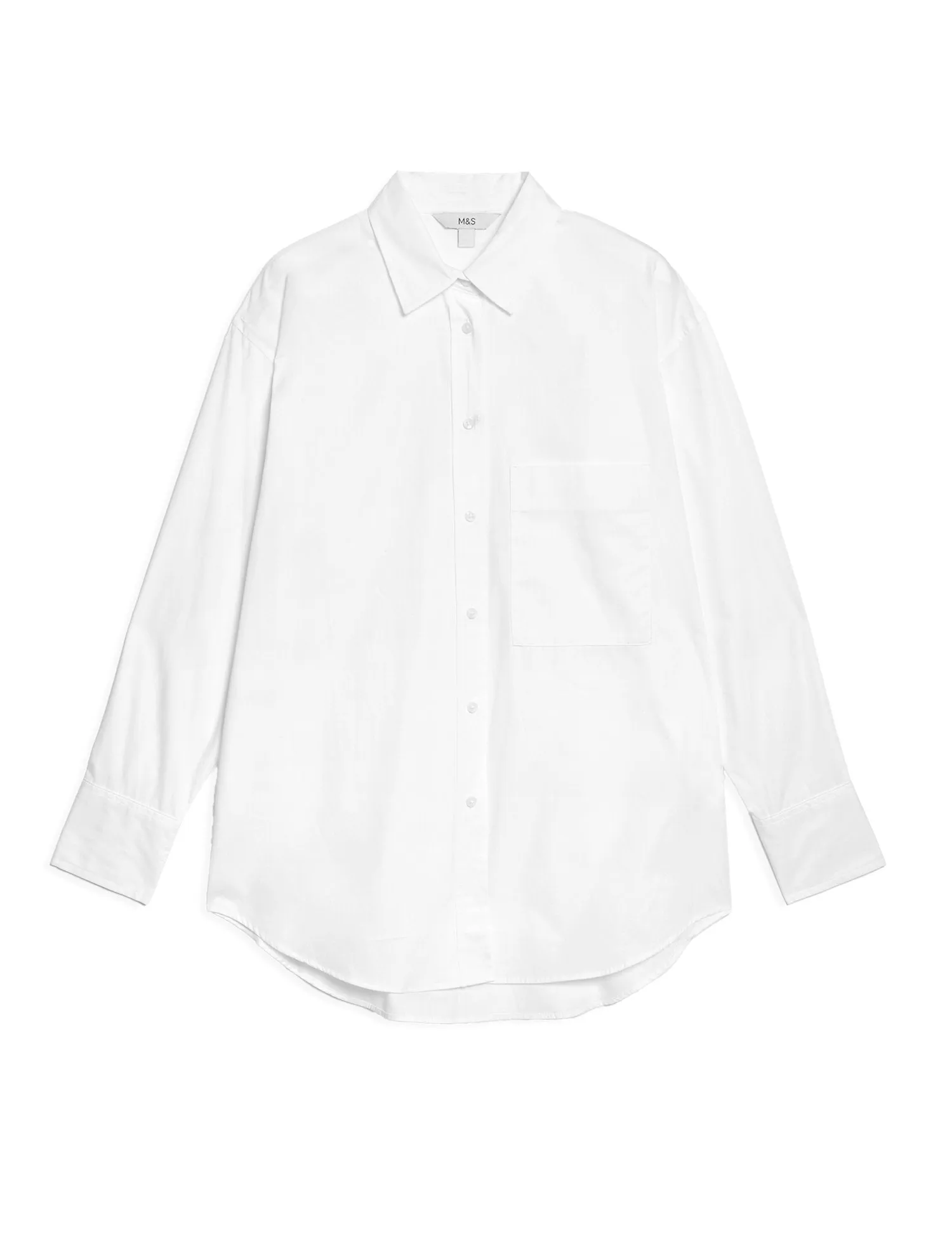 Pure Cotton Oversized Shirt